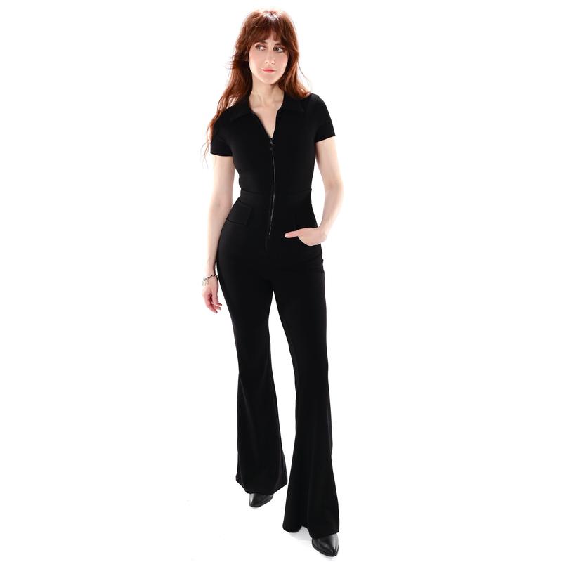 Monica Jumpsuit Bellbottom Flair leg